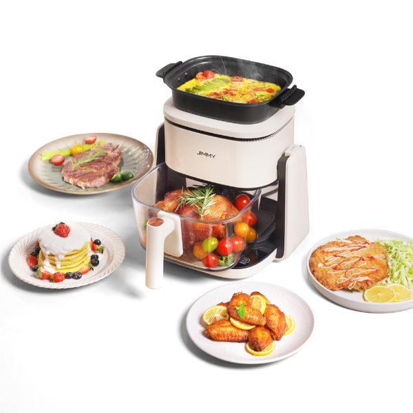 2in1 frī kartupeļi Pot un Pan Jimmy AF3 Air Fryer - melnā smilškrāsa