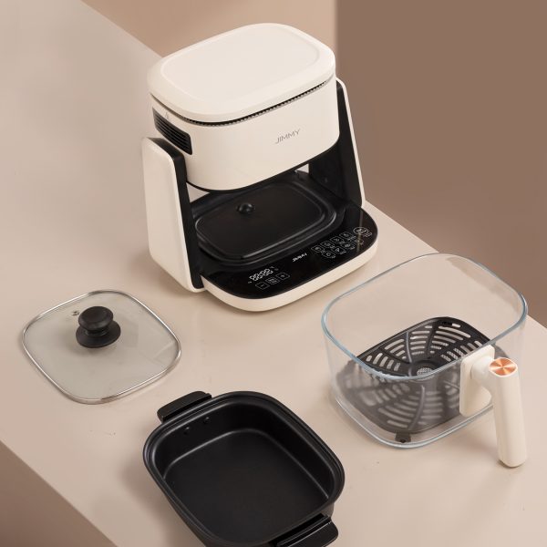 2in1 frī kartupeļi Pot un Pan Jimmy AF3 Air Fryer - melnā smilškrāsa