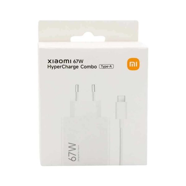 Xiaomi 67W 67W 67W tīkla lādētājs ar USB-C Cable-White
