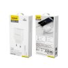 USB -A 2.1A tīkla lādētājs + USB -A kabelis - MicroUSB - balts