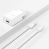 USB -A 2.1A tīkla lādētājs + USB -A kabelis - MicroUSB - balts