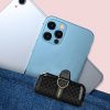 Mini PowerBank 5000mah iPhone zibens un USB -C - melns