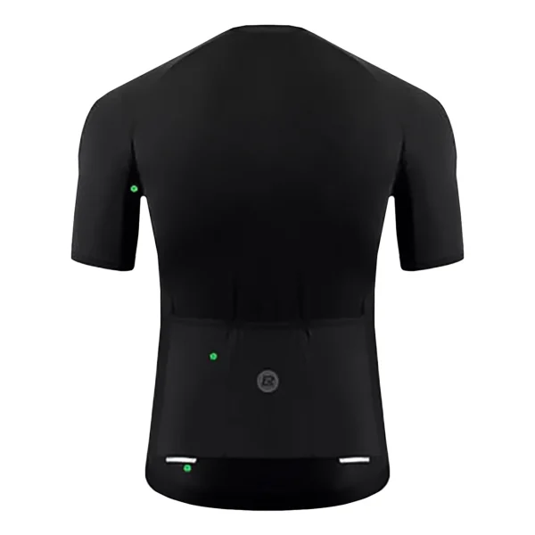 Velosipēds t -krekls ar īsām piedurknēm xxl - melns