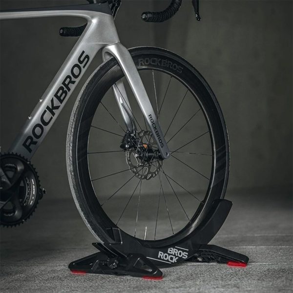 Velosipēdu statīvi riepas ritenim ar platuma pielāgošanu 3 - 8 cm - melns