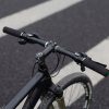 Grip velosipēdu rokturi, kas izgatavoti no silikona putu 22 mm - melns
