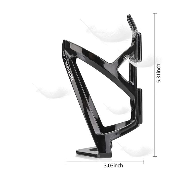 Velosipēdu rokturis pudeles pudelei - melna