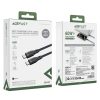 Kabeļa elastīgs USB -C pinums - USB -C 60W 3A 1,2m - melns