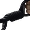 Kabeļa zibspuldzes kabelis 2 USB -A - USB -C 100W 2M - melns