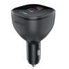 Automašīnu lādētājs B14 165W 2X USB-C 1X USB-A-Black