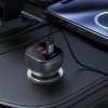 Automašīnu lādētājs B14 165W 2X USB-C 1X USB-A-Black