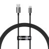 Kabeļu superior sērija USB -A - USB -C 100W 1M - melns