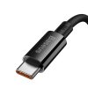 Kabeļu superior sērija USB -A - USB -C 100W 1M - melns