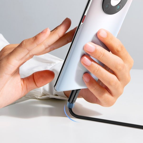 Kabeļu superior sērija USB -A - USB -C 100W 2M - melns