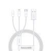3in1 kabeļu superior sērija USB -A - USB -C / zibens / mikro USB 3