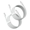 2x kabelis vienkāršs gudrības gudrība iphone zibens - USB -C 20W 1