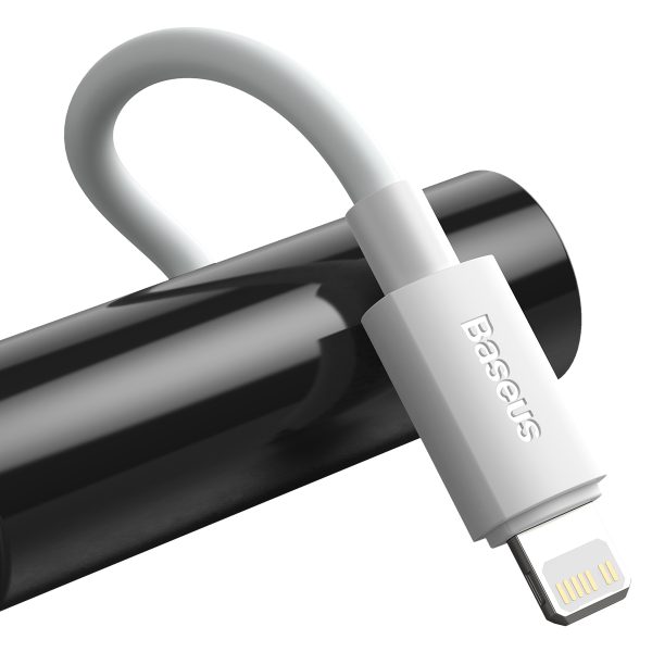 2x kabelis vienkāršs gudrības gudrība iphone zibens - USB -C 20W 1,5 m - balts