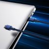 Volframa zelta USB -C kabeļa kabelis - USB -C 100W 1M - Navy Blue