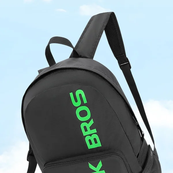 Ūdensnecaurlaidīga sporta mugursoma Folding 46,5x38cm 18L - melna