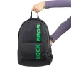Ūdensnecaurlaidīga sporta mugursoma Folding 46,5x38cm 18L - melna