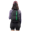 Ūdensnecaurlaidīga sporta mugursoma Folding 46,5x38cm 18L - melna