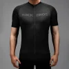 Īsas slīpa velosipēds t -Shirt m -melns