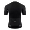 Īsas slīpa velosipēds t -Shirt m -melns