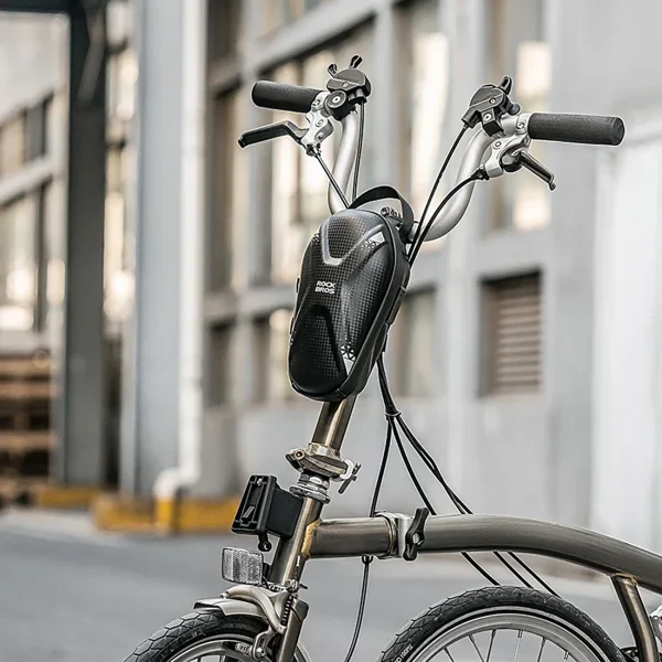 Soma velosipēdu stūres ratam vai 1,3L motorolleram - melns