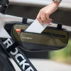 Velosipēdu soma velosipēdu rāmim ar sānu kabatu 1,7L - zaļa un melna