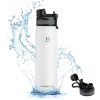 Pudeles pudeles velosipēdu ūdens pudele dzērieniem 620 ml - balts