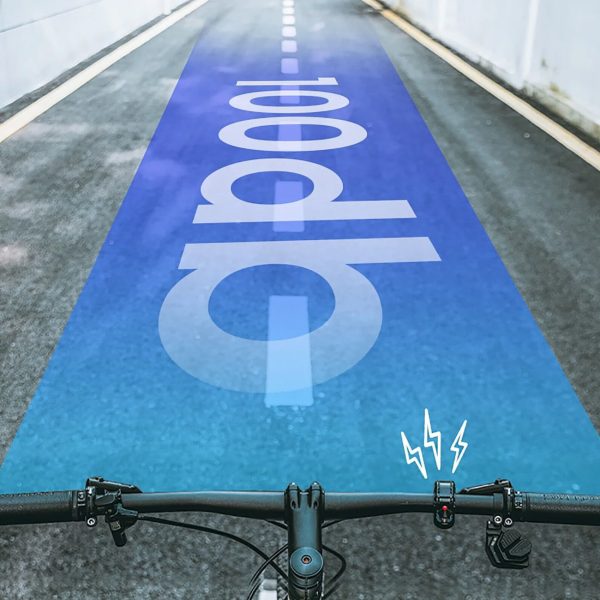 Q 100dB velosipēdu zvans - melns