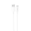 L4ST USB -A lādēšanas kabelis - USB -C 2A 1M - balta uzlāde