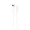 L4SL USB -A lādēšanas kabelis - iPhone Lightning 2a 1M - balts