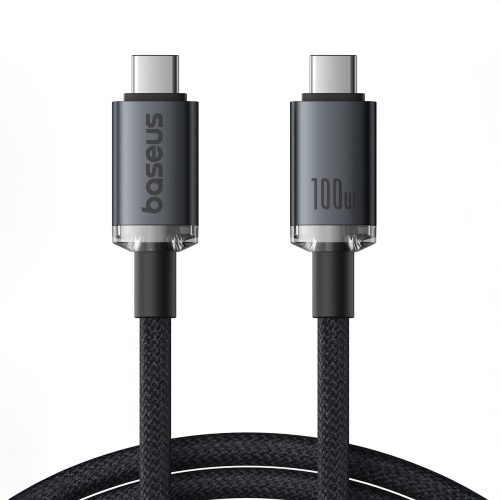 Kabeļa kabeļa kristāls spīd USB -C - USB -C USB3.2 100W 20Gbps 1