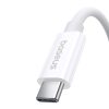 Superior 2 USB -C kabeļa kabelis - USB -C USB4 240W 1,8m - balts