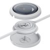 3in1 universāli izstrādāts USB -C - Lightning / USB -C / Micro USB 100W 1,1m - balts