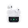 U19 austiņas TWS bezvadu Bluetooth 5.3 ar LED displeju - balts