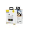 U19 austiņas TWS bezvadu Bluetooth 5.3 ar LED displeju - balts