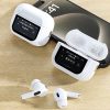 U19 austiņas TWS bezvadu Bluetooth 5.3 ar LED displeju - balts
