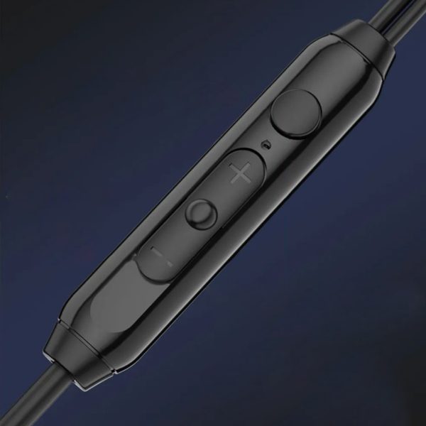 Vadu austiņas ar mikrofonu un USB -C 1,2 m tālvadības pults - melna