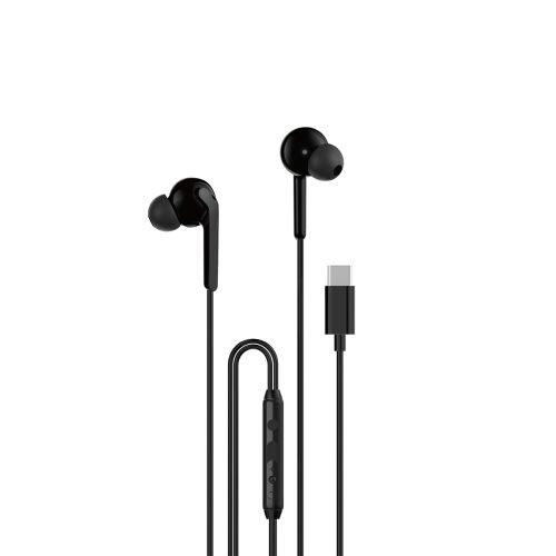 X3C austiņas+ vadu -efektīvā mikrofonā un USB -C 1