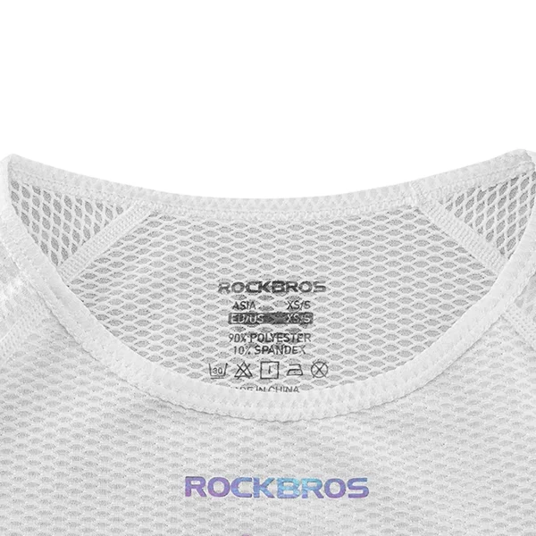 T -Schirt velosipēdu veste 3D audums Sieviešu ātrā m / l -balts