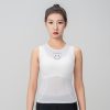 T -krekls velosipēdu veste. 3D sieviešu ātrais ātrais rajons XL / XXL - balts