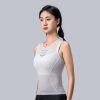T -krekls velosipēdu veste. 3D sieviešu ātrais ātrais rajons XL / XXL - balts