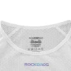 T -krekls velosipēdu veste. 3D sieviešu ātrais ātrais rajons XL / XXL - balts
