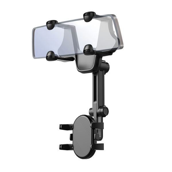Rokturis automašīnai automašīnas spoguļa aizmugurē 18cm - melns
