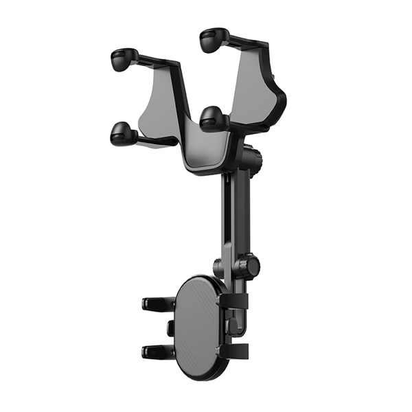 Rokturis automašīnai automašīnas spoguļa aizmugurē 18cm - melns