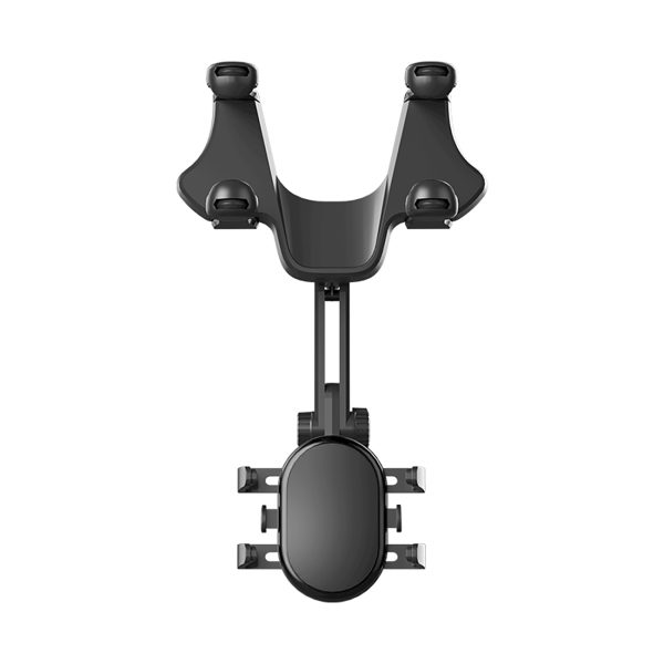 Rokturis automašīnai automašīnas spoguļa aizmugurē 18cm - melns