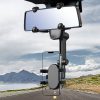 Rokturis automašīnai automašīnas spoguļa aizmugurē 18cm - melns