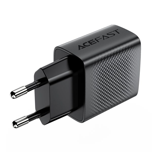 A86 2X USB -A 12W tīkla lādētājs - melns