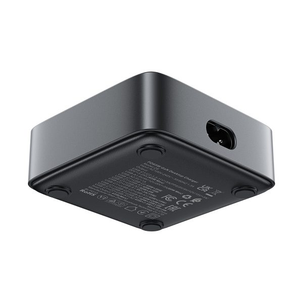 Tīkla lādētāja barošanas stacija Z6 GAN 2X USB-A 2X USB-C PD 65W-Black